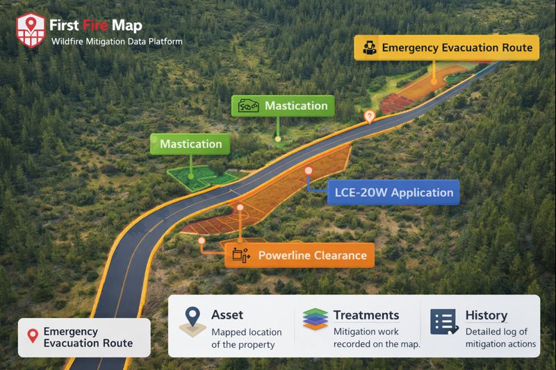 Evacuation Route Graphic