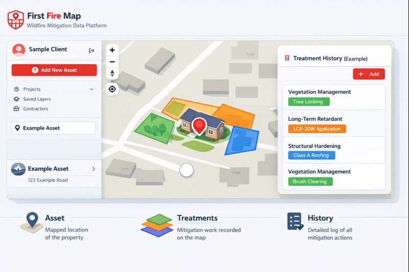First Fire Map Example